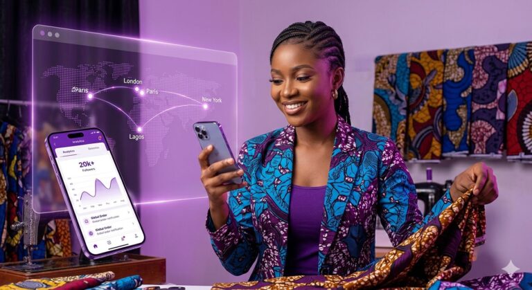 💃 𝐇𝐨𝐰 𝐚 𝐍𝐢𝐠𝐞𝐫𝐢𝐚𝐧 𝐌𝐚𝐫𝐤𝐞𝐭𝐞𝐫 𝐔𝐬𝐞𝐝 𝐀𝐈 𝐭𝐨 𝐓𝐮𝐫𝐧 𝐋𝐨𝐜𝐚𝐥 𝐅𝐚𝐬𝐡𝐢𝐨𝐧 𝐢𝐧𝐭𝐨 𝐚 𝐆𝐥𝐨𝐛𝐚𝐥 𝐒𝐞𝐧𝐬𝐚𝐭𝐢𝐨𝐧